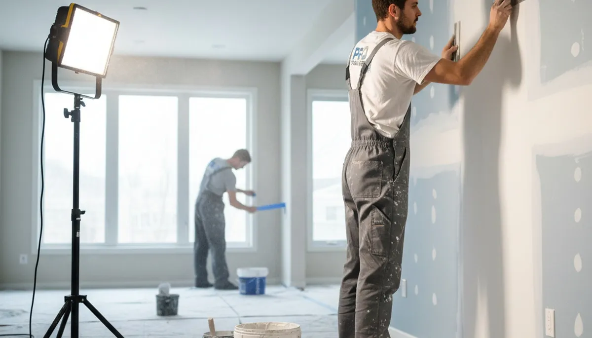 Professional drywall repair and wall painting service in El Paso, TX homes by local experts