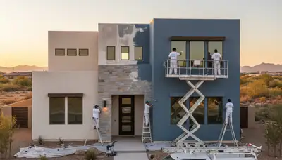 Professional house painting service in El Paso, TX for residential interior and exterior homes
