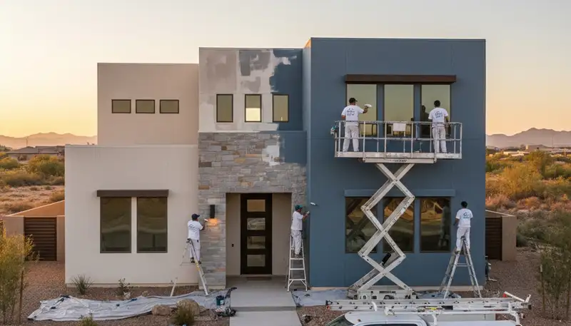 Professional house painting service in El Paso, TX for residential interior and exterior homes