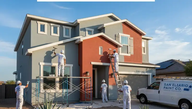 Professional house painters serving El Paso, TX for interior and exterior home painting services