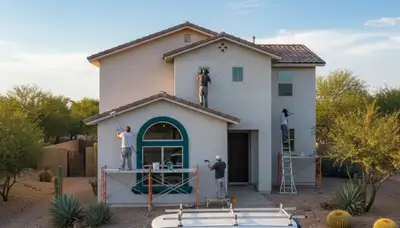 Professional house painting service in El Paso, TX for interior and exterior home painting