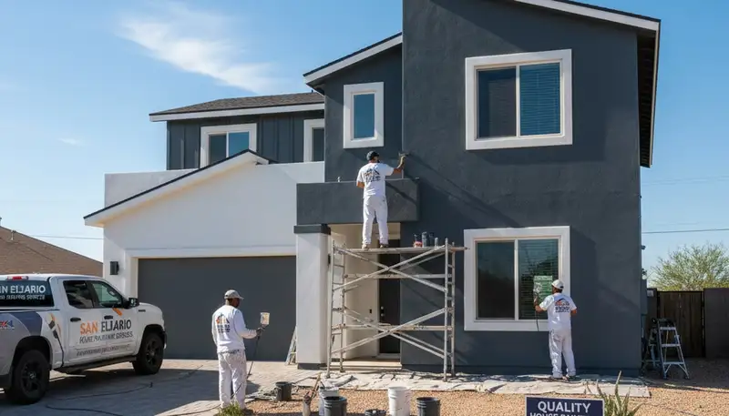 House painting services in El Paso, TX by paintersinelpasotx.com
