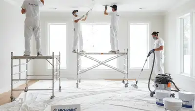 Professional popcorn ceiling removal in El Paso TX for smooth modern home interiors