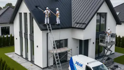 Professional roof painting and reflective coating in El Paso, TX for sun-resistant home protection